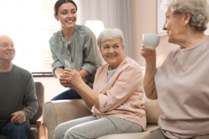 seniors and loved ones get to enjoy the amenities of a memory care program